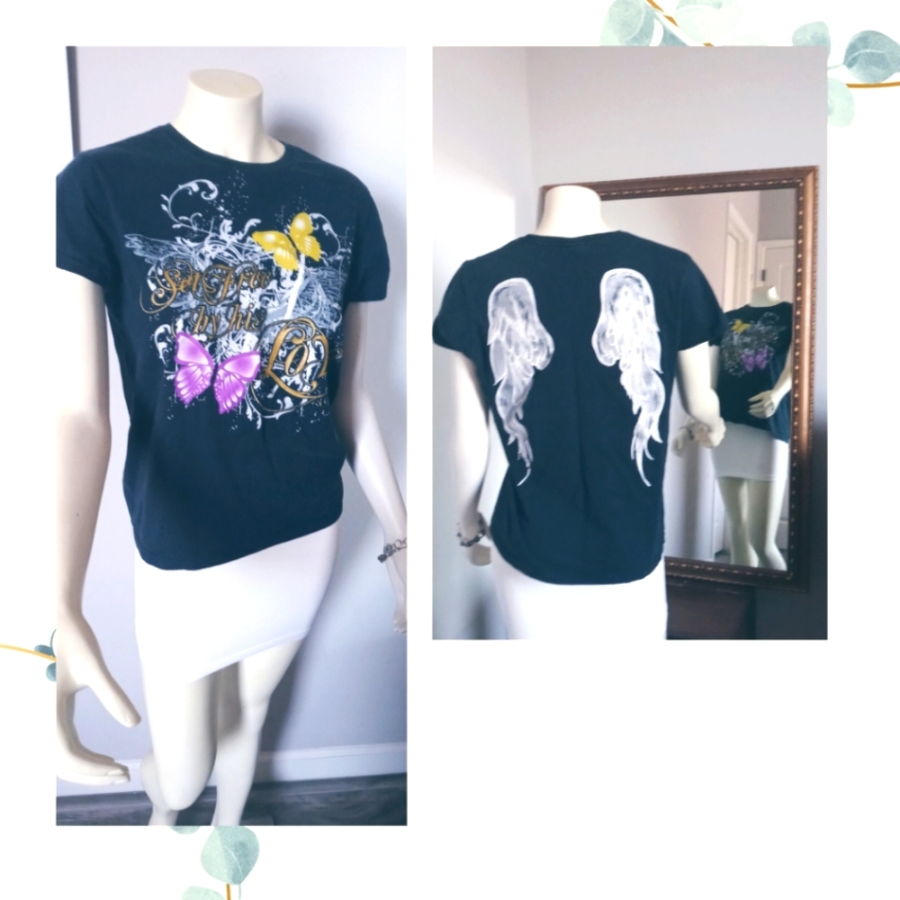 Gildan Top Multicolors wings logo size M
